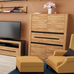 АФИНА А16а Шкаф МЦН Крафт в Кунгуре - kungur.mebel24.online | фото 2