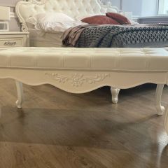 Банкетка Мишель (белый матовый) в Кунгуре - kungur.mebel24.online | фото 6
