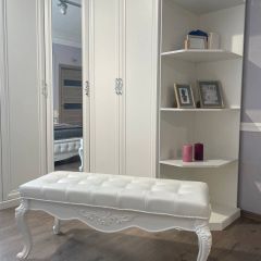 Банкетка Мишель (белый матовый) в Кунгуре - kungur.mebel24.online | фото 5