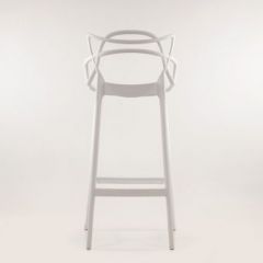 Барный стул Barneo N-235 Masters, белый, design Phillip Stark в Кунгуре - kungur.mebel24.online | фото 4
