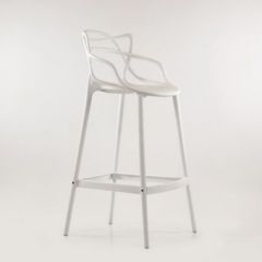 Барный стул Barneo N-235 Masters, белый, design Phillip Stark в Кунгуре - kungur.mebel24.online | фото 5