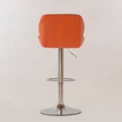 Барный стул Barneo N-85 Diamond оранжевый в Кунгуре - kungur.mebel24.online | фото 3