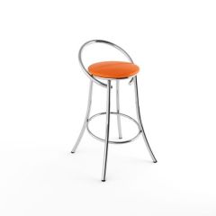 Барный стул Фуриант оранжевый-843 в Кунгуре - kungur.mebel24.online | фото