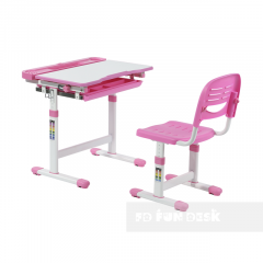 Комплект парта + стул трансформеры Cantare Pink в Кунгуре - kungur.mebel24.online | фото 2