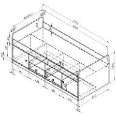 Детская ДЕЛЬТА Сильвер (модульная) в Кунгуре - kungur.mebel24.online | фото 13