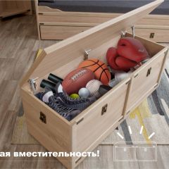 Детская Система Валенсия Сундук Дуб сонома в Кунгуре - kungur.mebel24.online | фото 3