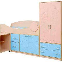 Набор мебели для детской Юниор -12.2 (700*1860) МДФ матовый в Кунгуре - kungur.mebel24.online | фото
