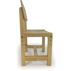 Детский растущий комплект стол и стул Я САМ "Лофт" (Береза, Сосна) в Кунгуре - kungur.mebel24.online | фото 4