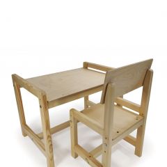 Детский растущий комплект стол и стул Я САМ "Лофт" (Береза, Сосна) в Кунгуре - kungur.mebel24.online | фото 7