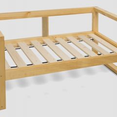 Диван угловой Д-4 Правый (Беж/Темный дуб) в Кунгуре - kungur.mebel24.online | фото 5