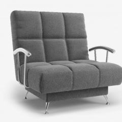ФИНКА-2 Кресло с подлокотниками хром ПОНИ 12 в Кунгуре - kungur.mebel24.online | фото 1