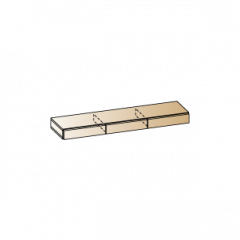 Гостиная Камелия Композиция 5 (Гикори Джексон темный) в Кунгуре - kungur.mebel24.online | фото 5