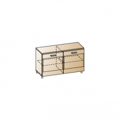 Гостиная Камелия Композиция 9 (Гикори Джексон темный) в Кунгуре - kungur.mebel24.online | фото 11