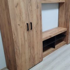 Гостиная Оскар 4 (Дуб золотой/Венге) в Кунгуре - kungur.mebel24.online | фото 4