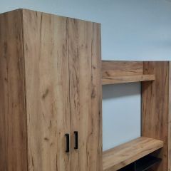 Гостиная Оскар 4 (Дуб золотой/Венге) в Кунгуре - kungur.mebel24.online | фото 5
