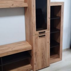 Гостиная Оскар 4 (Дуб золотой/Венге) в Кунгуре - kungur.mebel24.online | фото 6