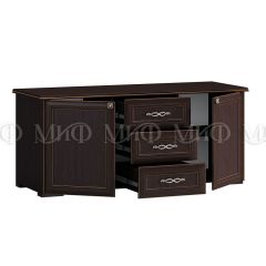ПАРМА Гостиная МДФ (модульная) Венге в Кунгуре - kungur.mebel24.online | фото 4