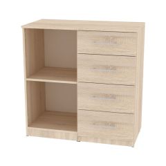 Комод "Калисто (K17)" ручка рейлинг в Кунгуре - kungur.mebel24.online | фото 2
