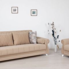Комплект Роуз ТД 412 диван-кровать + кресло + комплект подушек в Кунгуре - kungur.mebel24.online | фото