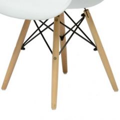 Кресло Barneo N-14 WoodMold белый в Кунгуре - kungur.mebel24.online | фото 2