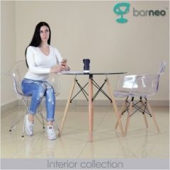 Кресло Barneo N-14 WoodMold прозрачный в Кунгуре - kungur.mebel24.online | фото 2