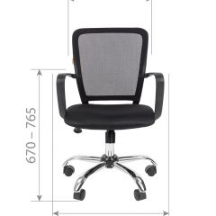Кресло для оператора CHAIRMAN 698 хром (ткань TW 11/сетка TW 01) в Кунгуре - kungur.mebel24.online | фото 6