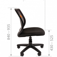 Кресло для оператора CHAIRMAN 699 Б/Л (ткань стандарт/сетка TW-04) в Кунгуре - kungur.mebel24.online | фото 7
