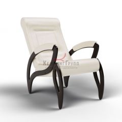 Кресло для отдыха Зельден 20-К-КР (экокожавенге) КРЕМ в Кунгуре - kungur.mebel24.online | фото