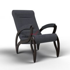 Кресло для отдыха Зельден 20-Т-ГР (тканьвенге) ГРАФИТ в Кунгуре - kungur.mebel24.online | фото