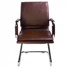 Кресло для посетителя Бюрократ CH-993-Low-V/Brown коричневый в Кунгуре - kungur.mebel24.online | фото 4