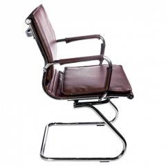 Кресло для посетителя Бюрократ CH-993-Low-V/Brown коричневый в Кунгуре - kungur.mebel24.online | фото 2