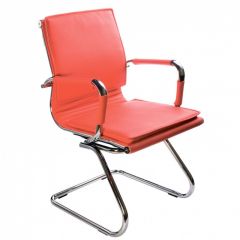 Кресло для посетителя Бюрократ CH-993-Low-V/Red красный в Кунгуре - kungur.mebel24.online | фото 1