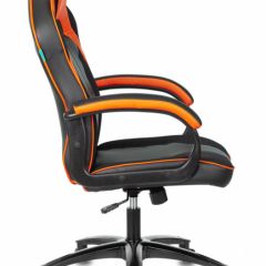 Кресло игровое Бюрократ VIKING 2 AERO ORANGE черный/оранжевый в Кунгуре - kungur.mebel24.online | фото 3