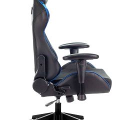 Кресло игровое Бюрократ VIKING 4 AERO BLUE черный/синий в Кунгуре - kungur.mebel24.online | фото 8