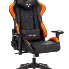 Кресло игровое Бюрократ VIKING 5 AERO ORANGE черный/оранжевый в Кунгуре - kungur.mebel24.online | фото