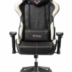 Кресло игровое Бюрократ VIKING 5 AERO WHITE черный/белый в Кунгуре - kungur.mebel24.online | фото 3