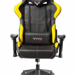 Кресло игровое Бюрократ VIKING 5 AERO YELLOW черный/желтый в Кунгуре - kungur.mebel24.online | фото 3