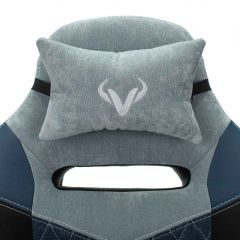 Кресло игровое Бюрократ VIKING 6 KNIGHT BL FABRIC синий в Кунгуре - kungur.mebel24.online | фото 7