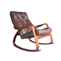 Кресло качалка Гранд 103-З-Ш Шоколад в Кунгуре - kungur.mebel24.online | фото