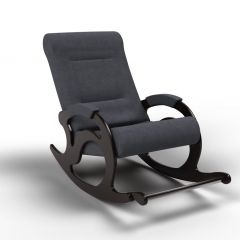 Кресло-качалка Тироль 12-Т-ГР (тканьвенге) ГРАФИТ в Кунгуре - kungur.mebel24.online | фото