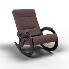 Кресло-качалка Вилла 11-Т-КМ (тканьвенге) КОФЕ С МОЛОКОМ в Кунгуре - kungur.mebel24.online | фото