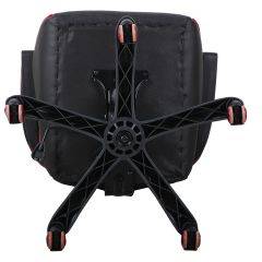 Кресло компьютерное BRABIX Nitro GM-001 (ткань/экокожа) черное, вставки красные (531816) в Кунгуре - kungur.mebel24.online | фото