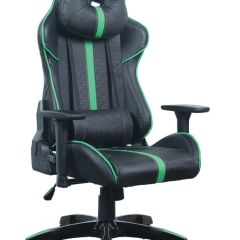 Кресло компьютерное BRABIX "GT Carbon GM-120" (черное/зеленое) 531929 в Кунгуре - kungur.mebel24.online | фото