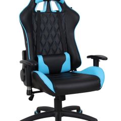 Кресло компьютерное BRABIX "GT Master GM-110" (черное/голубое) 531928 в Кунгуре - kungur.mebel24.online | фото