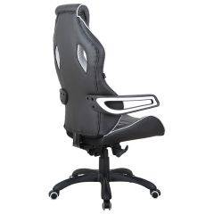 Кресло компьютерное BRABIX Techno Pro GM-003 (экокожа черное/серое, вставки серые) 531814 в Кунгуре - kungur.mebel24.online | фото 7