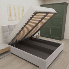 Кровать Асти интерьерная +основание/ПМ/бельевое дно (120х200) в Кунгуре - kungur.mebel24.online | фото 3