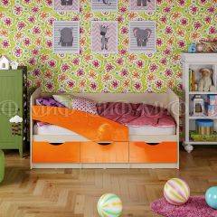Кровать Бабочки (Оранжевый металлик) 1800 в Кунгуре - kungur.mebel24.online | фото