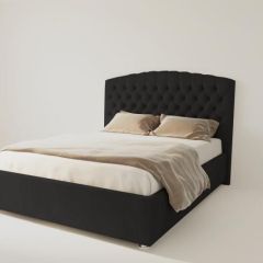 Кровать Берлин без основания 1400 (экокожа кольт ч) в Кунгуре - kungur.mebel24.online | фото