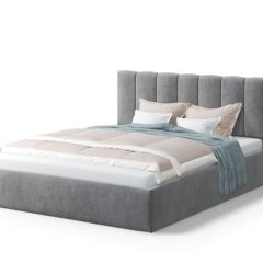 Кровать Элен 1400*2000 NEO 25 (серый) в Кунгуре - kungur.mebel24.online | фото