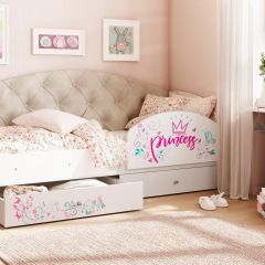 Кровать Эльза на латах + Бортик в Кунгуре - kungur.mebel24.online | фото 2